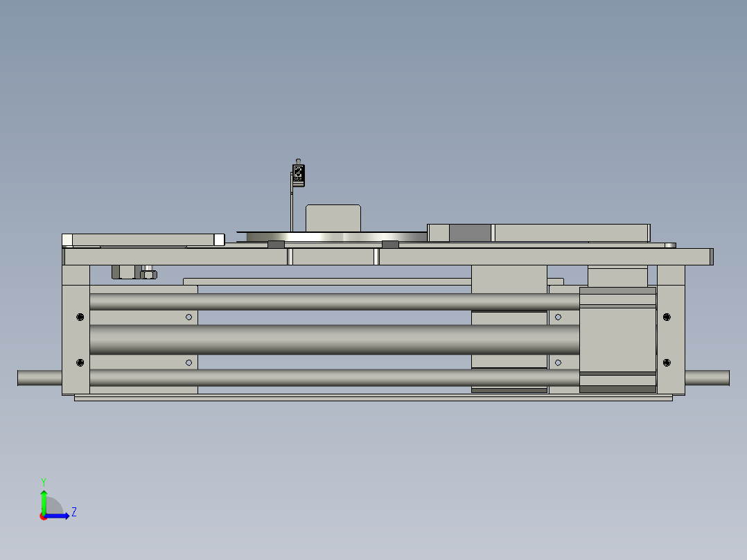 TRD899MINI-222-00干燥剂推入机构左视图