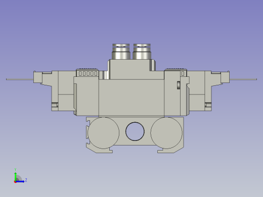 M4GD180-C6-E2C-6-3电磁阀组左视缩略图