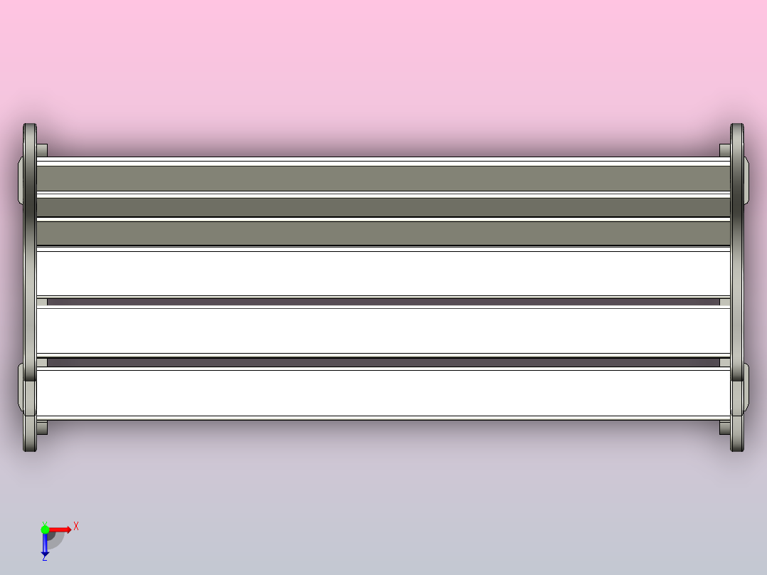 老式长凳公园俯视图