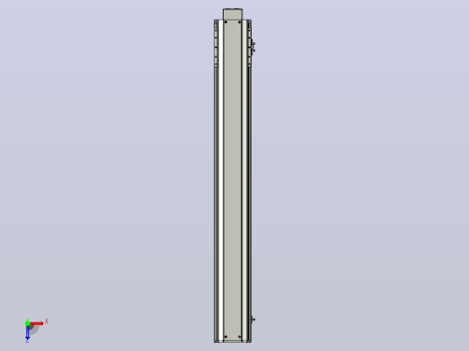 SYS14-950-BM-200W滚珠花健、支撑座、滚珠丝杠、交叉导轨、直线模组.STEP俯视缩略图