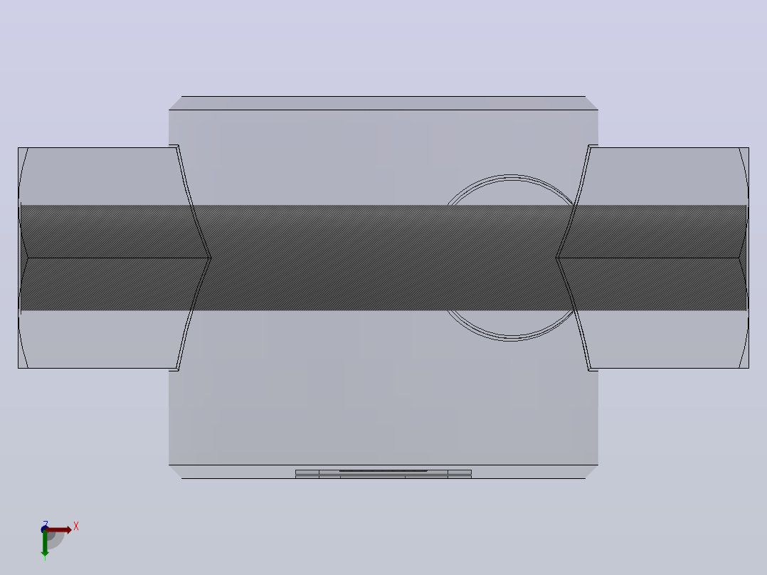 YXQ型油流发讯器（0.4MPa）(YXQ10-50)_YXQ-15俯视图
