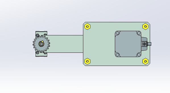 气动旋转机械爪 UG+CAD