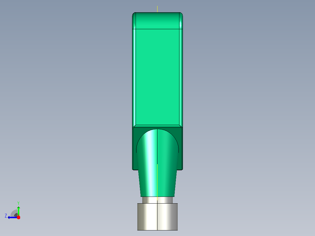 色标传感器 DK12-11右视图