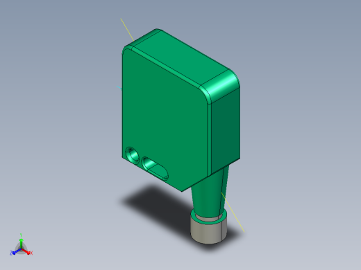 色标传感器 DK12-11正等轴测缩略图