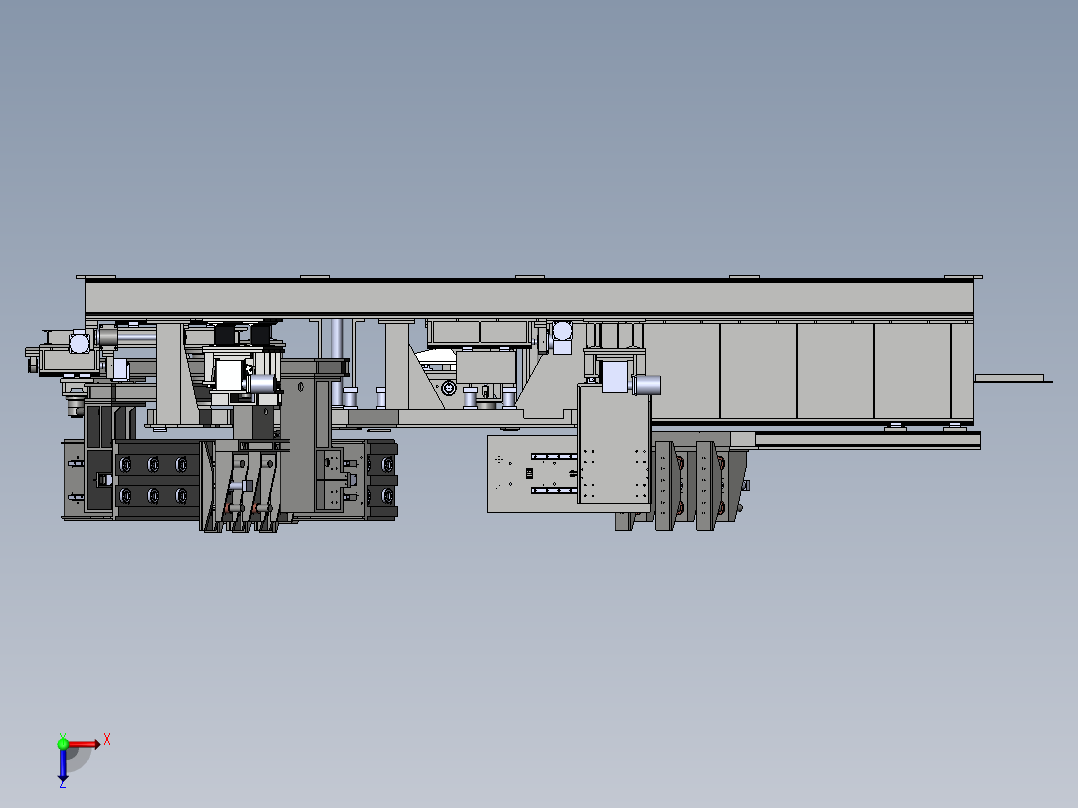 转塔组对焊接工装俯视图