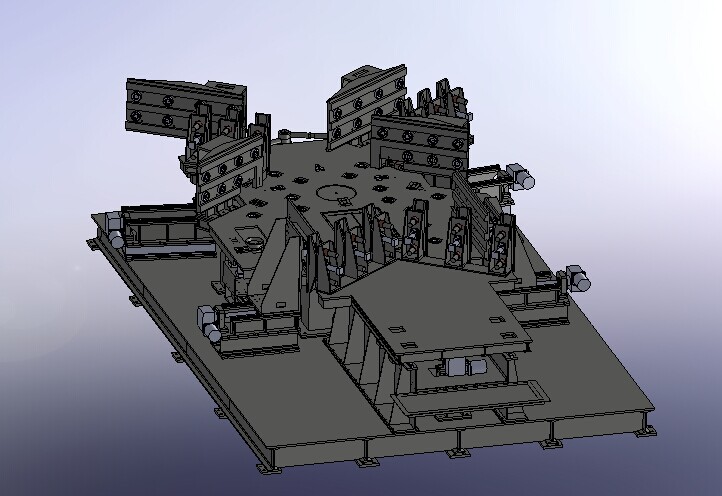 转塔组对焊接工装