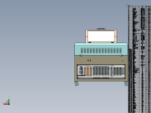 全自动UV平板打印机sw16可编辑后视缩略图