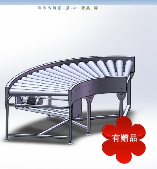 90度转弯线 机械设备 机械素材3D图纸自动化设备三维模型缩略图