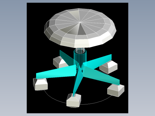 室内家具及植物三维模型二十二-YZ078