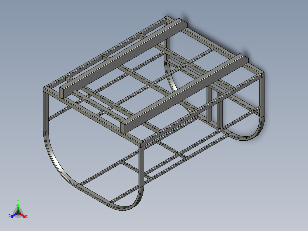 垃圾箱3D模型proe