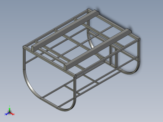 垃圾箱3D模型proe