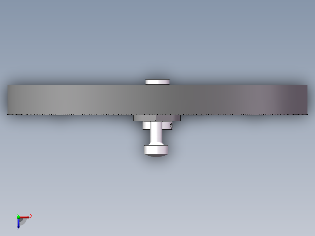 solidworks 三角机械计算器俯视图