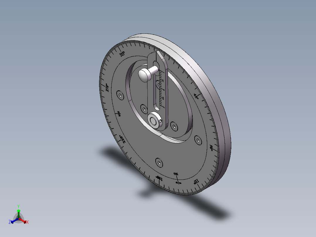 solidworks 三角机械计算器正等轴测图