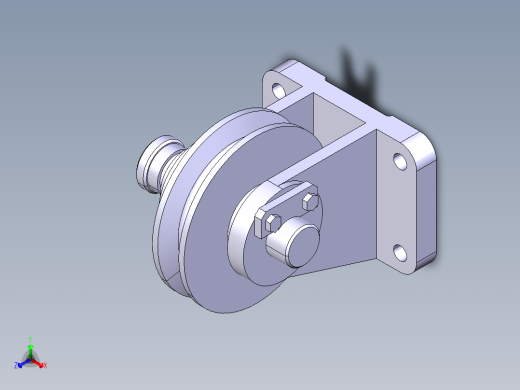 滑轮正等轴测缩略图
