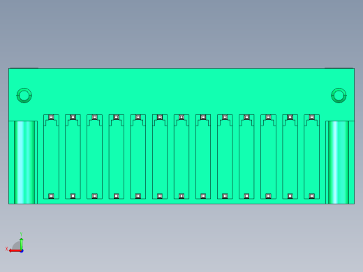DEGSON 15EDG（公头） 3.5mm 螺钉锁紧，插拔式接线端子 FullPack-15EDGRHM-3.5-26P-14-00AH后视缩略图