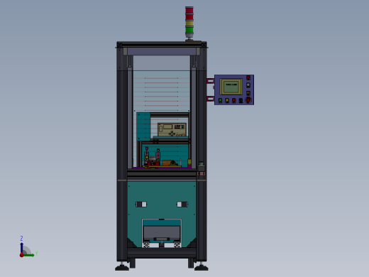 旋片泵生真空测试设备右视缩略图