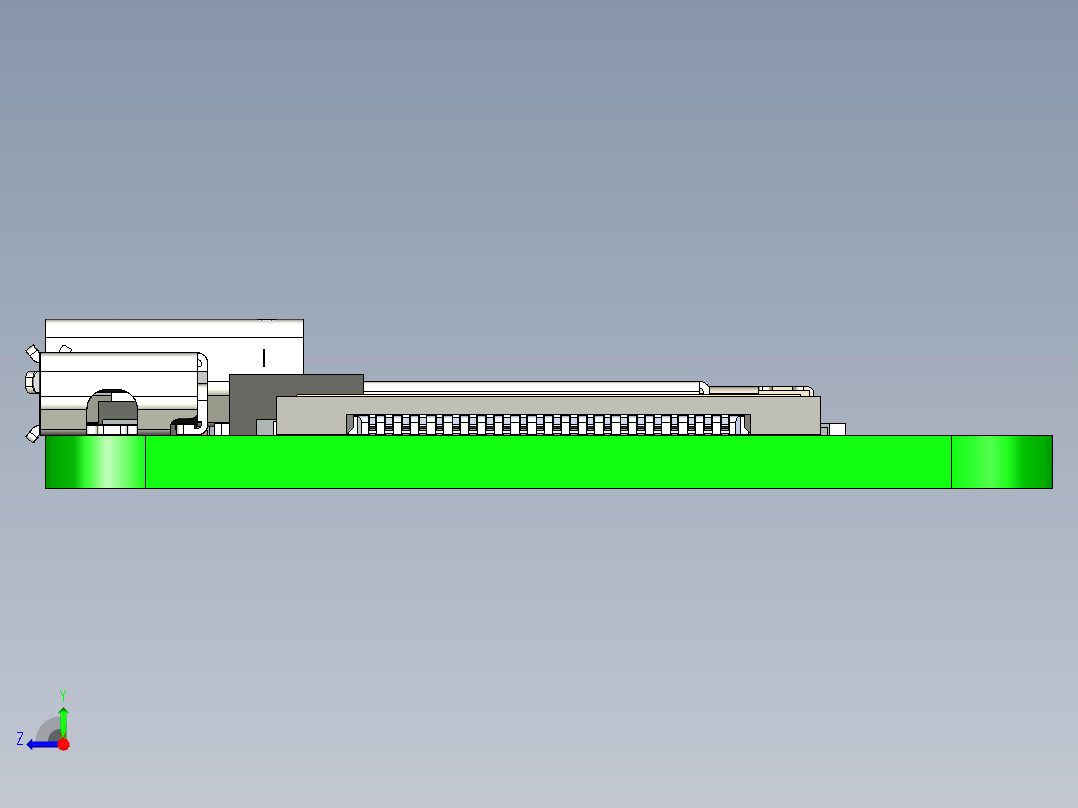 小型四足动物右视图