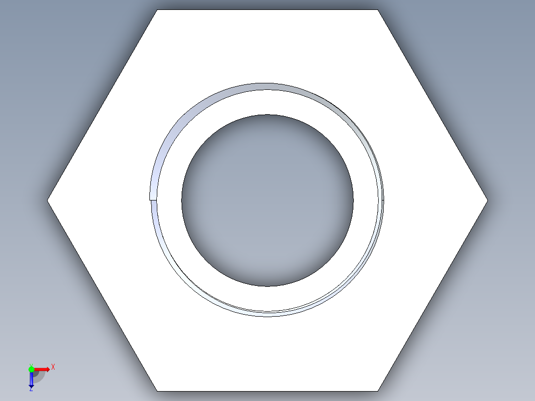 聚氯乙烯配件18-Sch80_ReducerBushing_MPTxFPT_839-211_1.5in x 1in俯视图