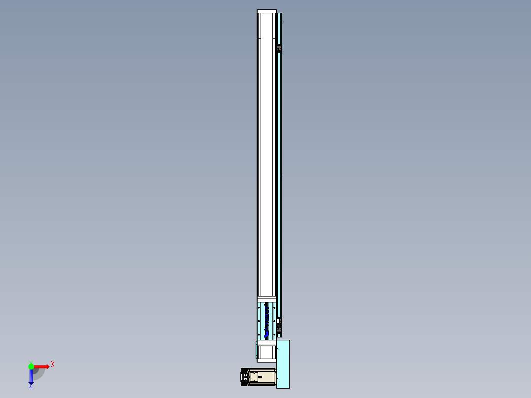 欧规系列-LB6A-L65-S900-BL-ZP40-C3俯视图