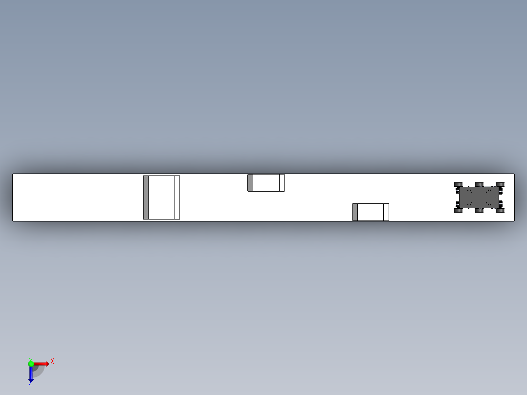 简单的火星车俯视图