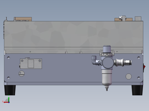 锂电池电芯半自动折角机后视缩略图