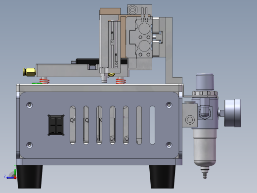 锂电池电芯半自动折角机右视缩略图