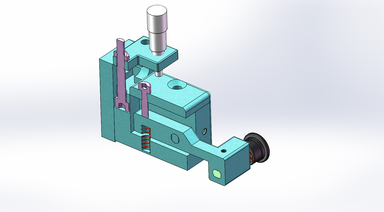 锂电池电芯半自动折角机