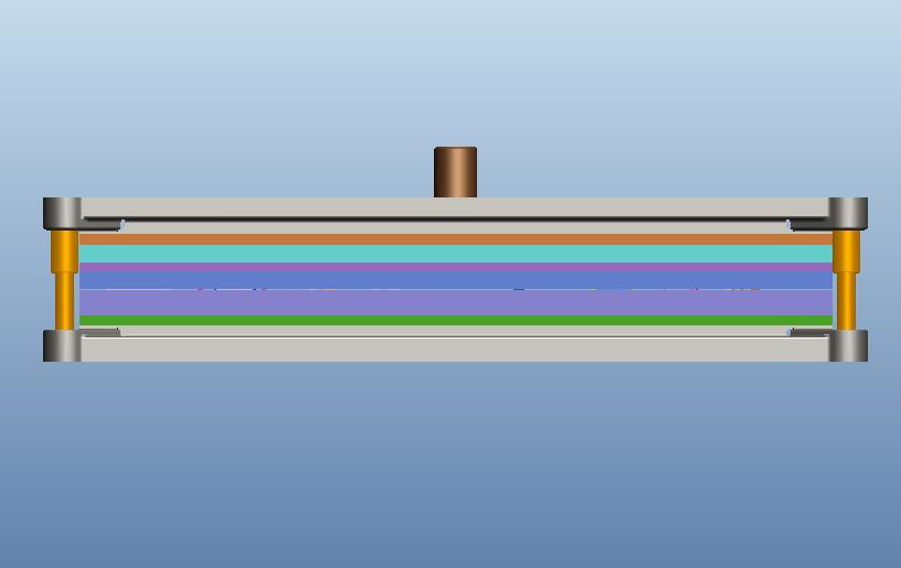 安装底板级进模（CAD图+PROE三维）