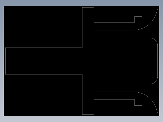 型材-BR 10 SLOT BRUSH STRIP KJNSTRIP10.DXF