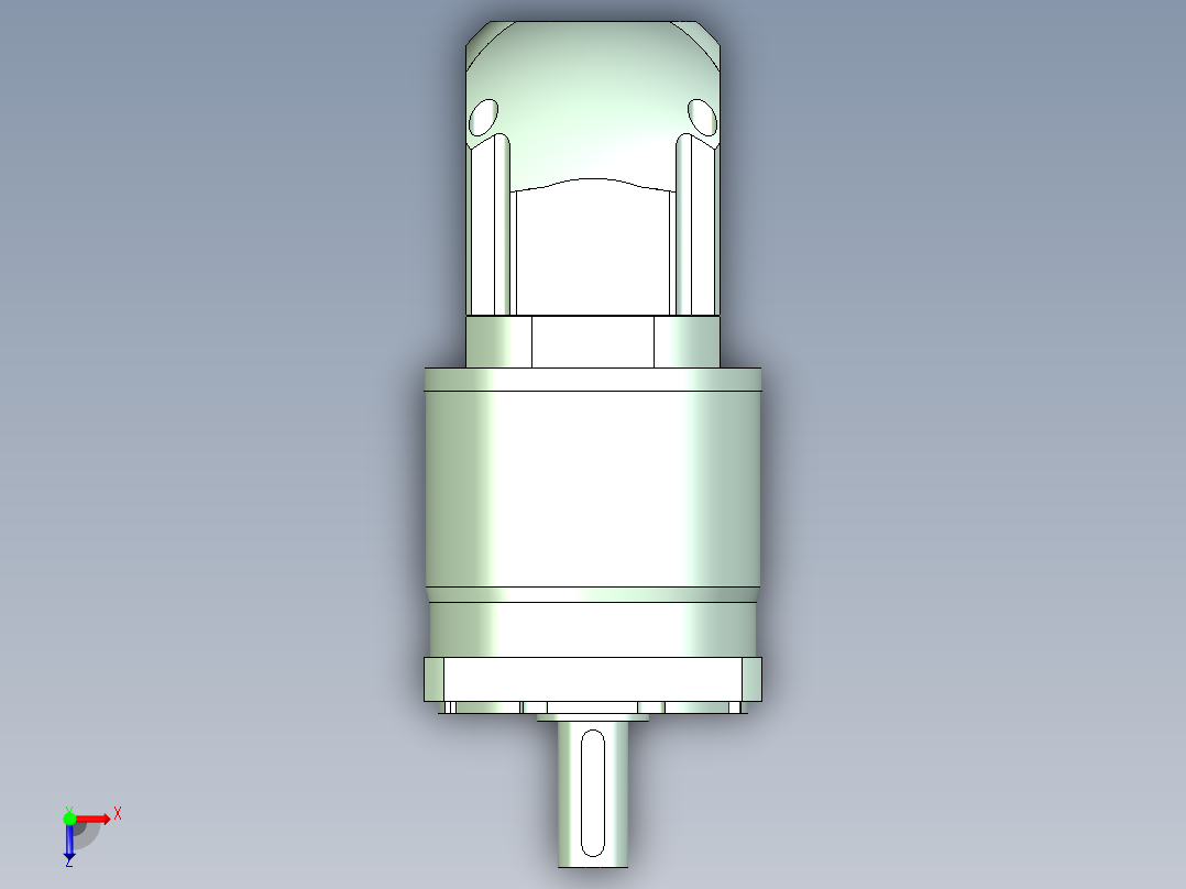 直齿ZPLF120-L3 14-73-98.43-M6.stp俯视图