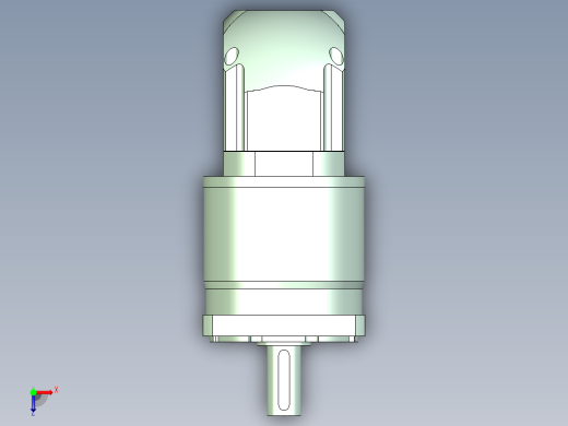 直齿ZPLF120-L3 14-73-98.43-M6.stp俯视缩略图