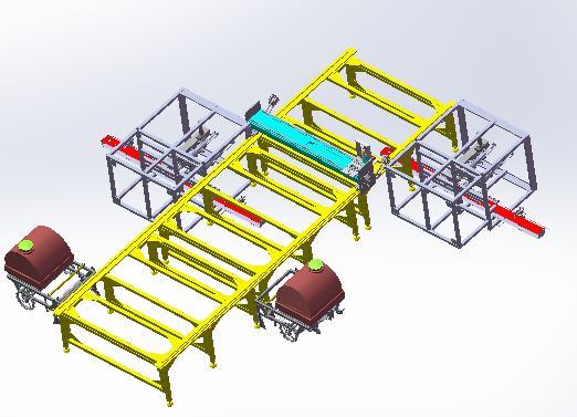 全自动无需定位激光打标生产线sw17可编辑