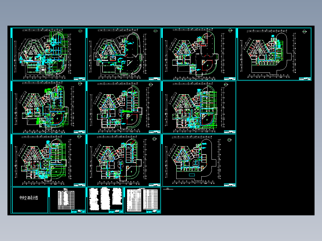 某大厦空调设计图