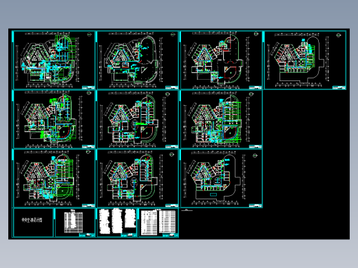 某大厦空调设计图