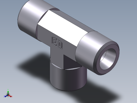 AC+AD 三通接头 T、AD-16