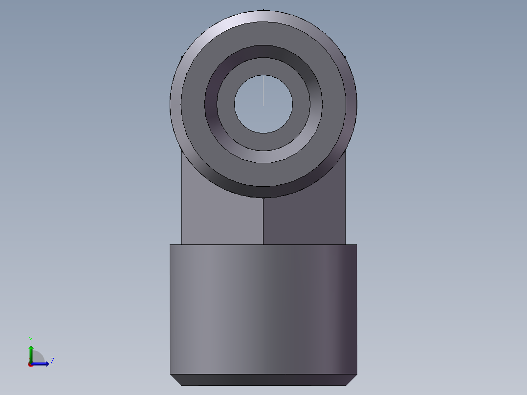 AC+AD 三通接头 T、AD-16左视图