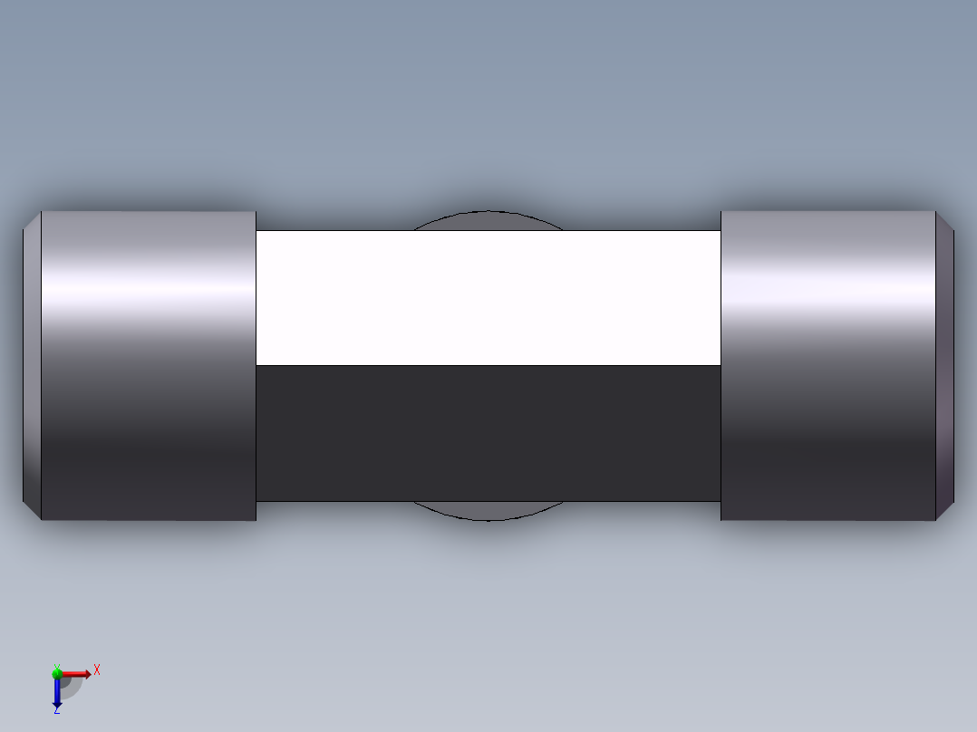 AC+AD 三通接头 T、AD-16俯视图