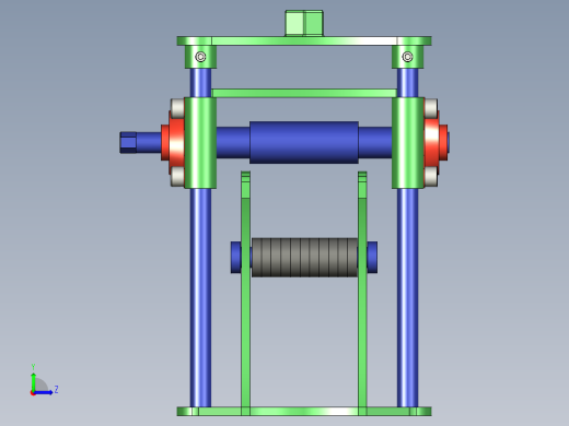 B2004833-金属滚压机左视缩略图
