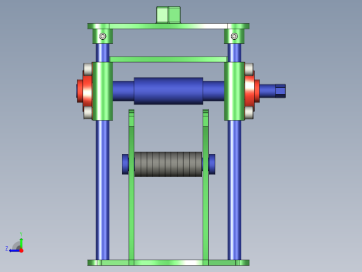 B2004833-金属滚压机右视缩略图