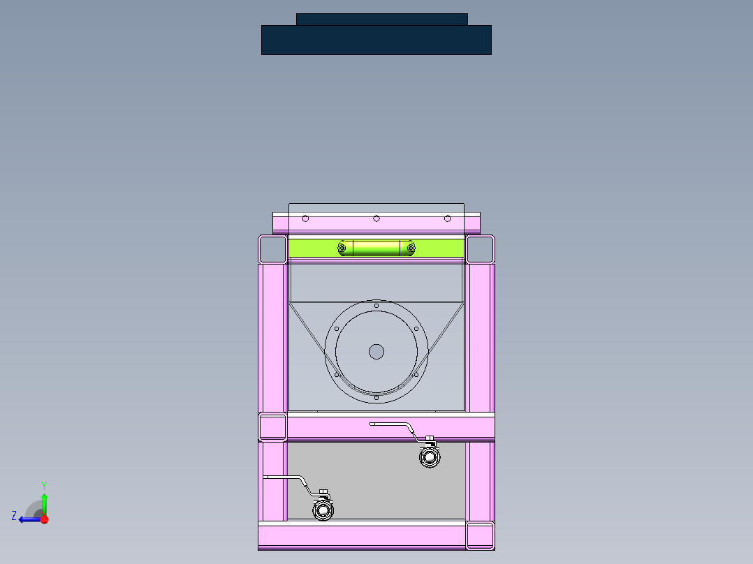 破碎机、破碎筛分一体机右视图