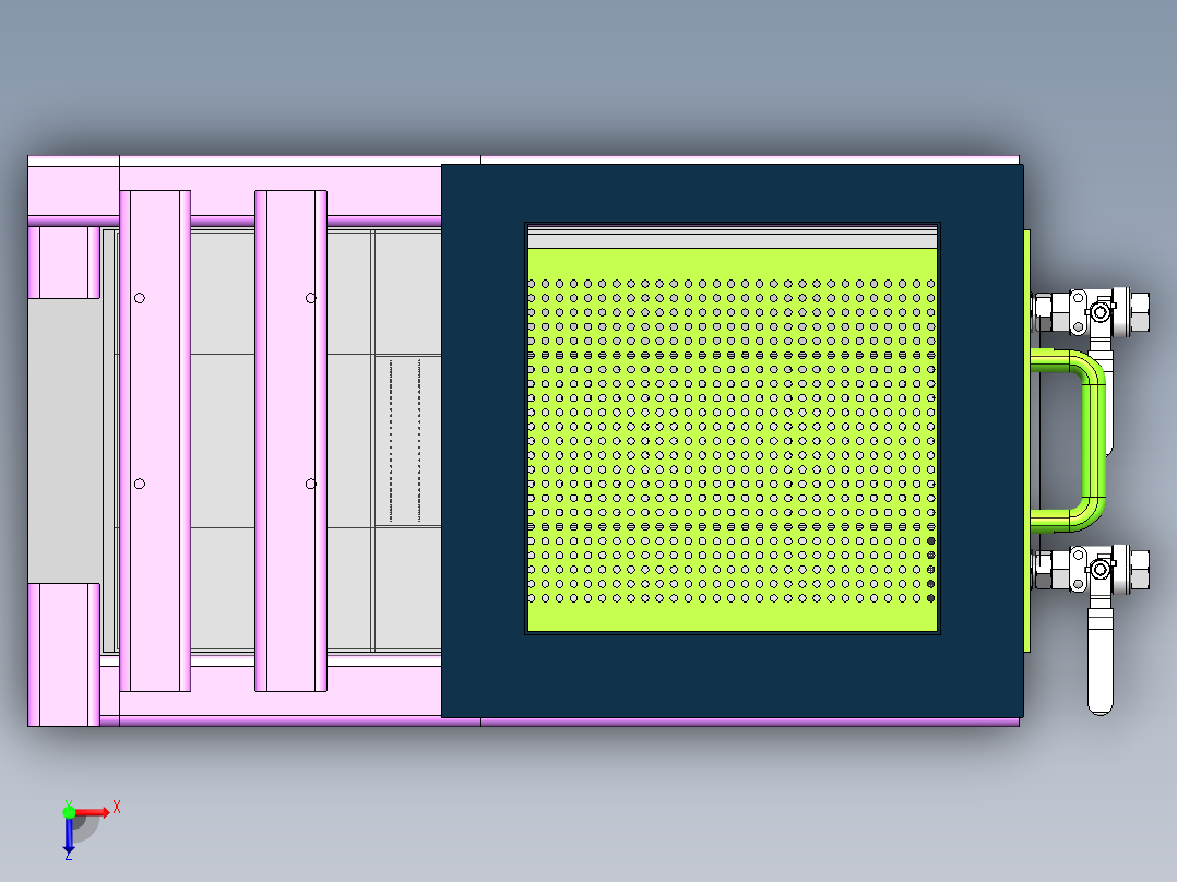 破碎机、破碎筛分一体机俯视图