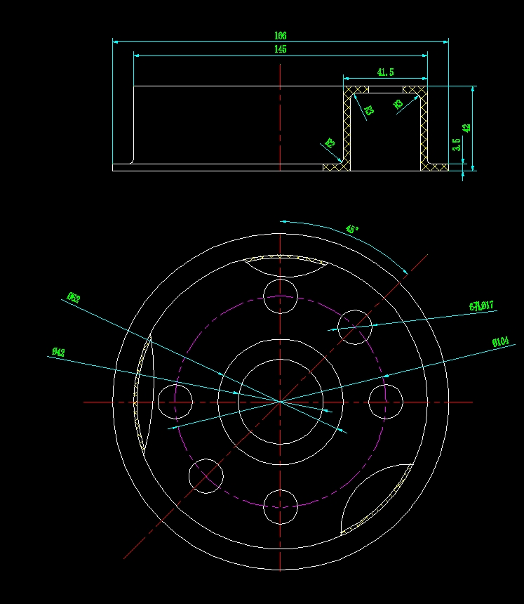 塑料圆罩盖的注塑模具设计及成型工艺-注射模含8张CAD图带卡片