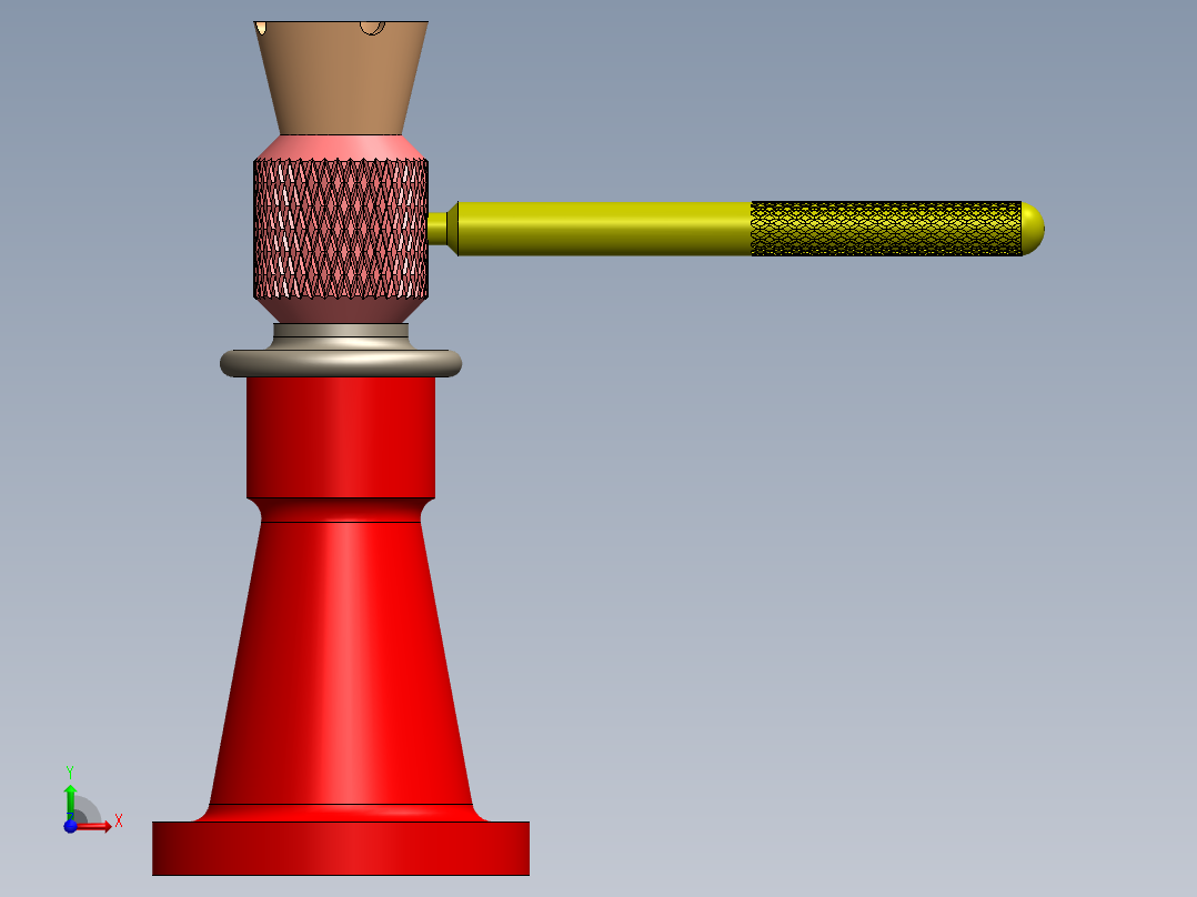 如何在 Solidworks 中制作螺旋升降机螺丝组件和所有零件视频前视图