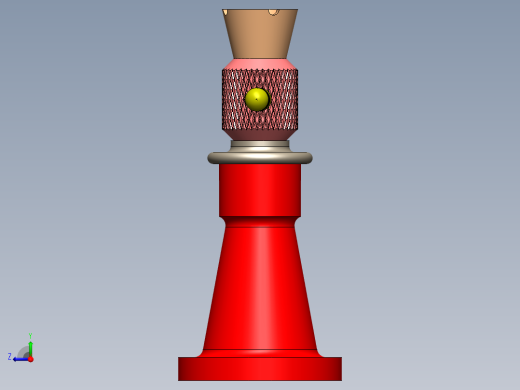 如何在 Solidworks 中制作螺旋升降机螺丝组件和所有零件视频右视缩略图
