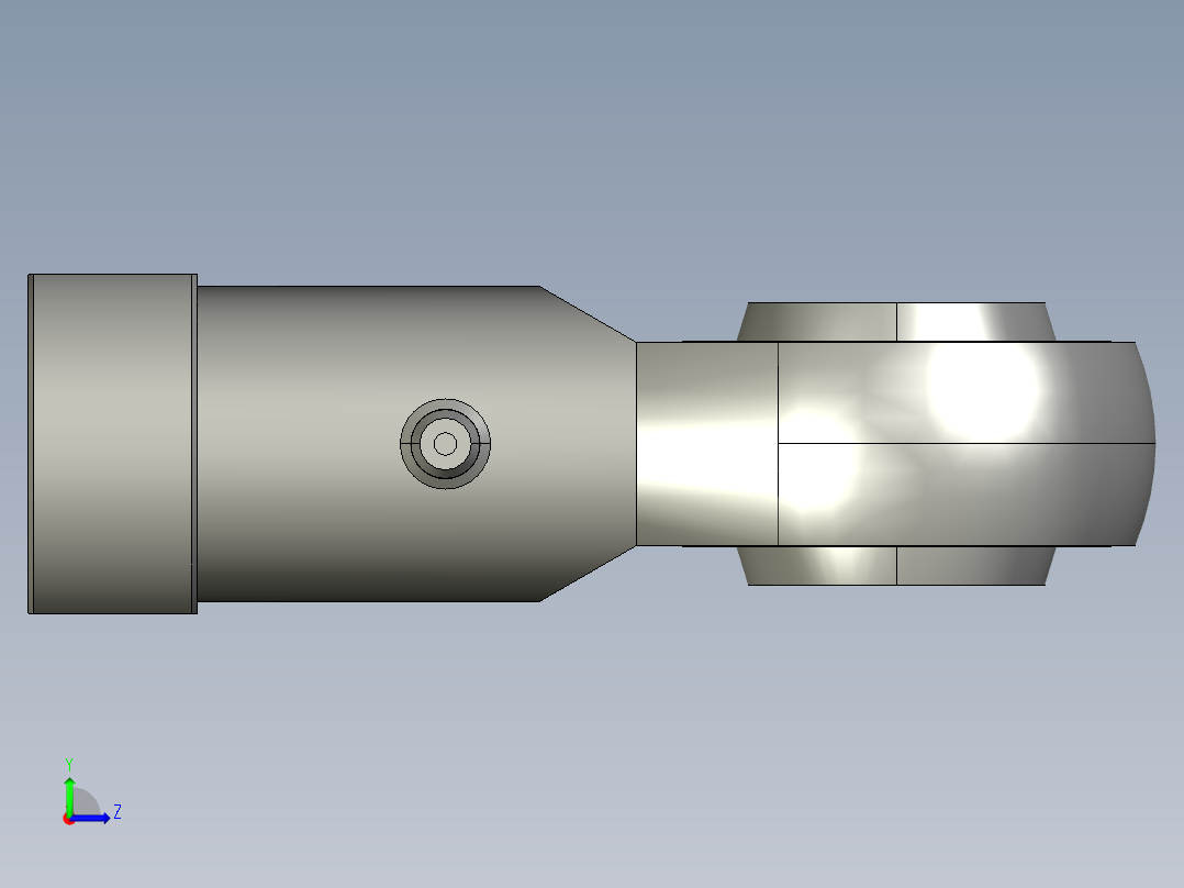 F-M20X150U_鱼眼轴承关节轴承左视图
