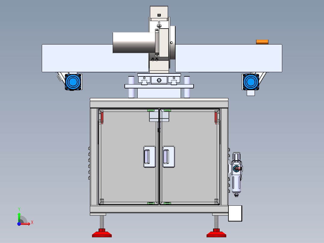 LXYC-BOSS高铁轴承滚子裂纹设备前视图