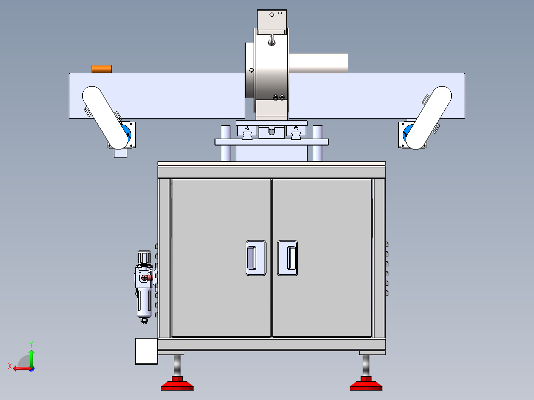 LXYC-BOSS高铁轴承滚子裂纹设备后视图