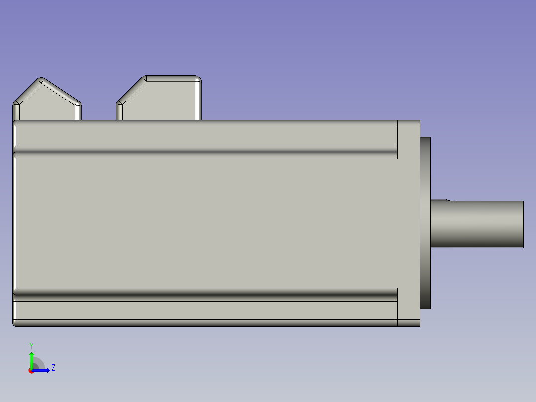 松下400WMHMJ042G1U-J左视图