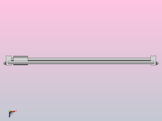 RMT-20X600-S-0 带导杆无杆气缸俯视缩略图