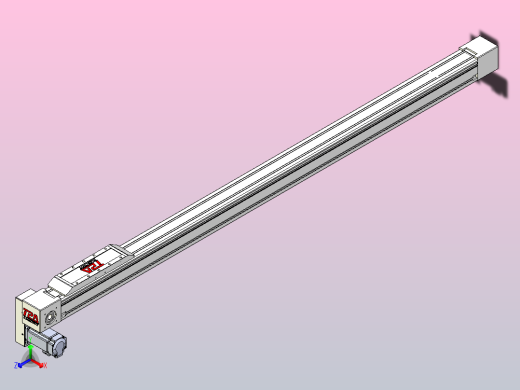 伺服电机集成皮带传动直线执行器TPA-OCB-80-140-L1450-LP-P40-N3
